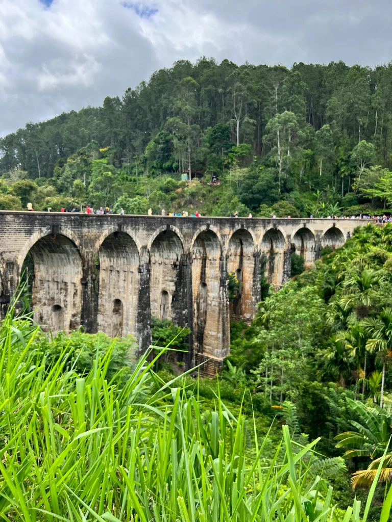 9 Arches du célèbre train au Sri Lanka